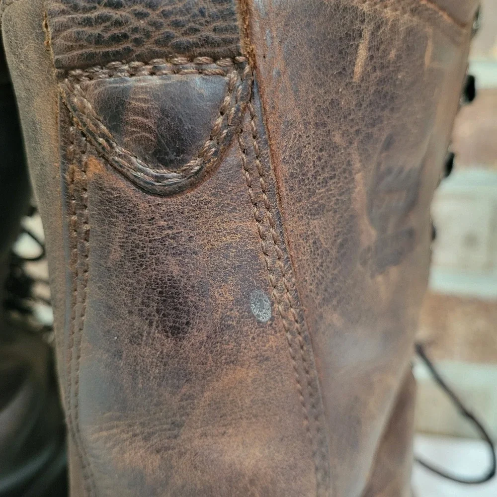 Wolverine Mens 9.5 D Brown Leather Gore-Tex Thinsulate Logger Boots 81505495